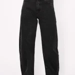 ''PETITE'' BALLOON JEANS - ANTHRACITE