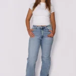 ''EXTRA TALL'' WIDE LEG JEANS 3806-1 - DENIM